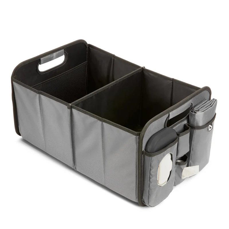 

-A95Z Foldable Storage Box For Car Organization Large Capacity Waterproof Car Trunk Organizer Essential Vehicle Accessory