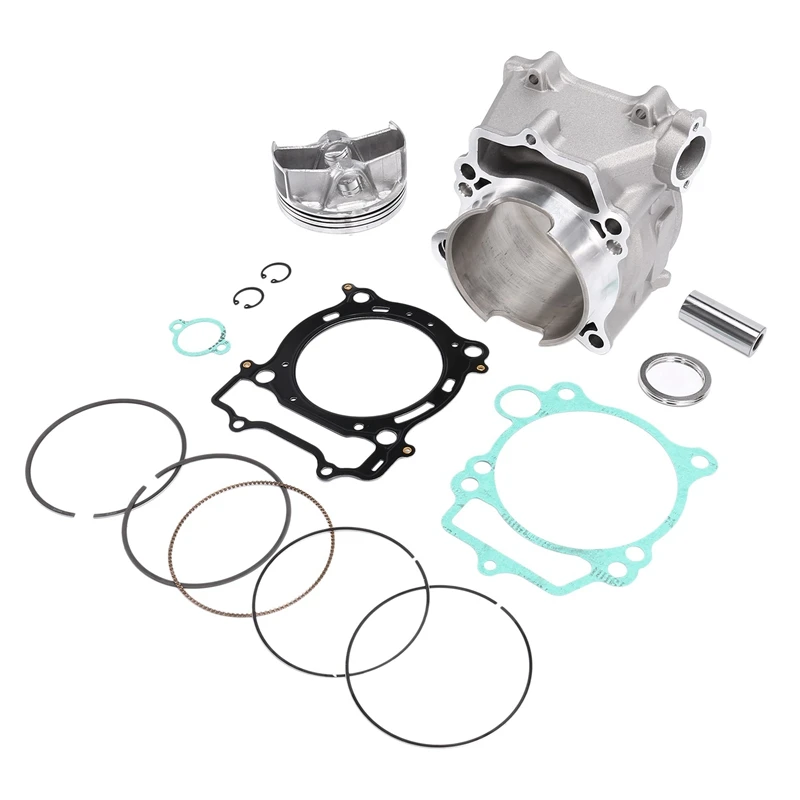 For YAMAHA YZ450F 03-06 WR450F 03-05 YZF WRF Engine ATV Quad Dirt Bike Cylinder Head Assembly Gaskets Pistons Set