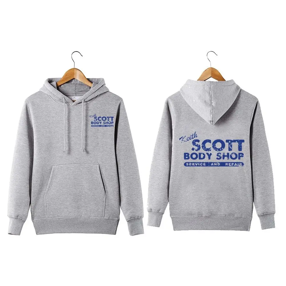 Men's Steele Vintage Keith Scott Body Shop Plus Size Hoodies Men's and Women's Sweatshirts Con Cappuccio One Tree Hill Meccanico