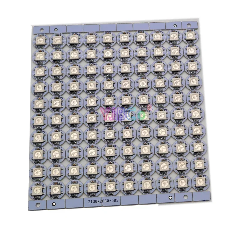 100 / 500 / 1000 Stuks Ws2812b Led Modules Chips & Heatsink Ingebouwde 5050 Rgb Ws2811 Ic Led Board 5V Dc Digitale Pixels Module