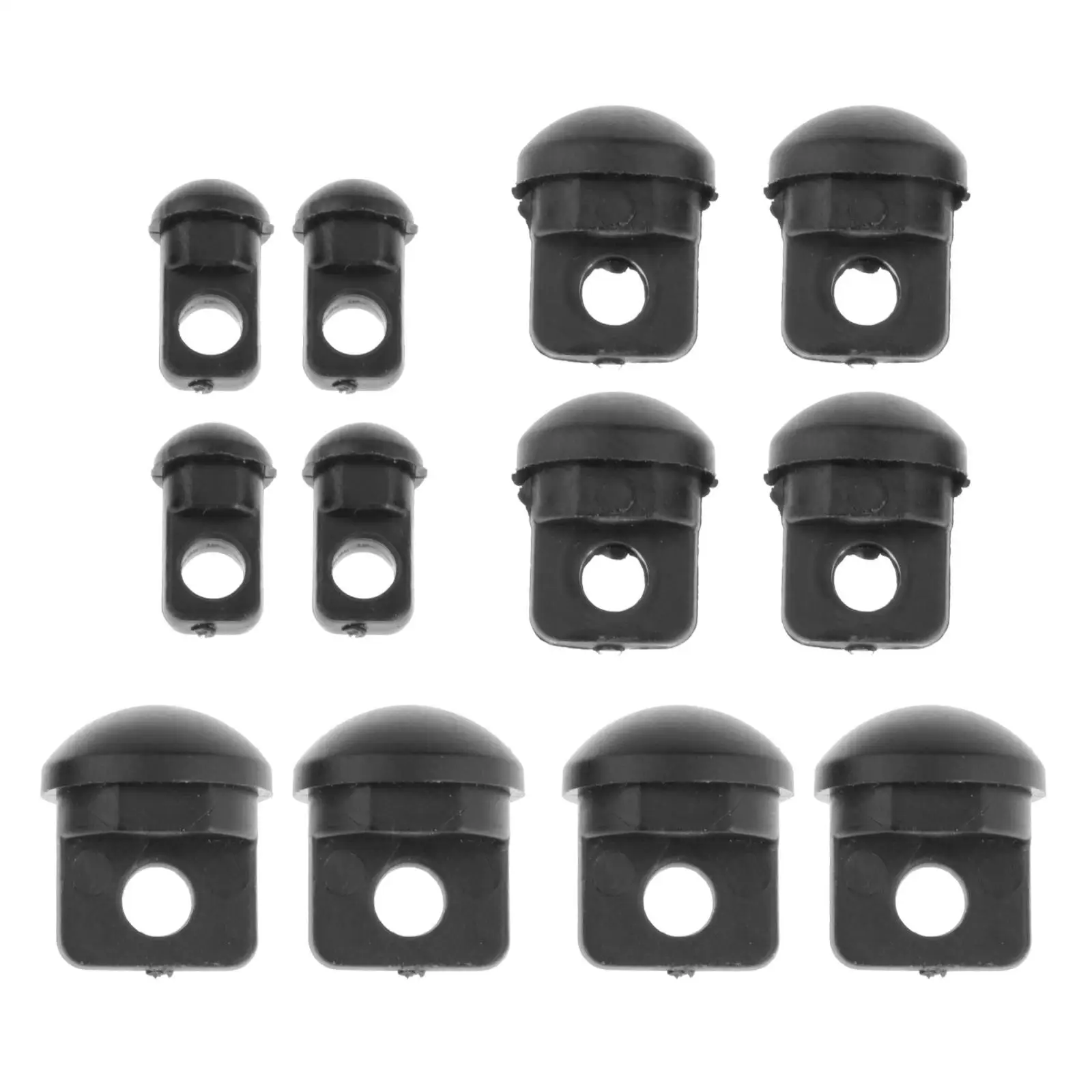 4x Tube Insert Plug Anti Scratch End Cap Plug for Furniture Table Legs