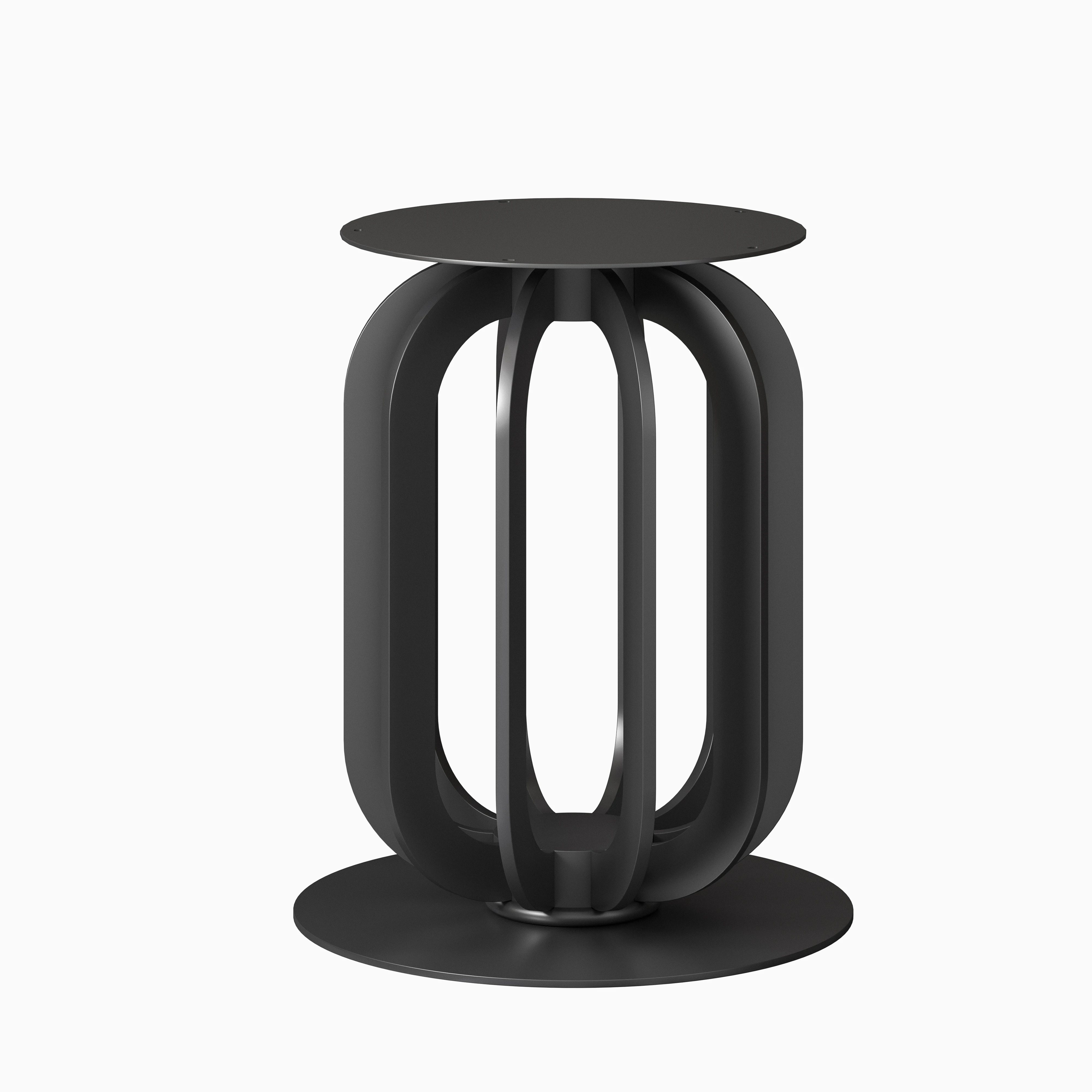Exquisite European table base, birdcage O style furniture base round base dining table legs metal frame