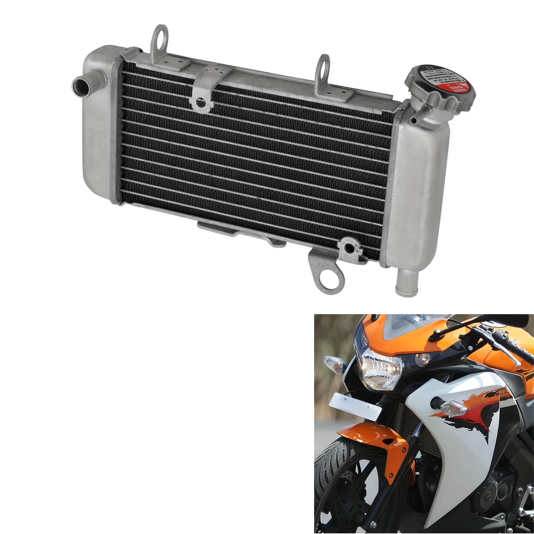 

Motorcycle Accessories Radiator Cooler Cooling Fit For Honda CB150R CBR 150R K45A 2013-2014