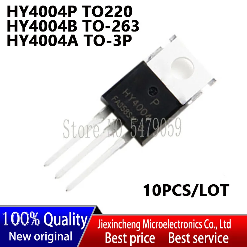 10PCS HY4004P HY4004 TO-220 HY4004B TO-263 HY4004A TO-3P 40V 208A MOSFET New original