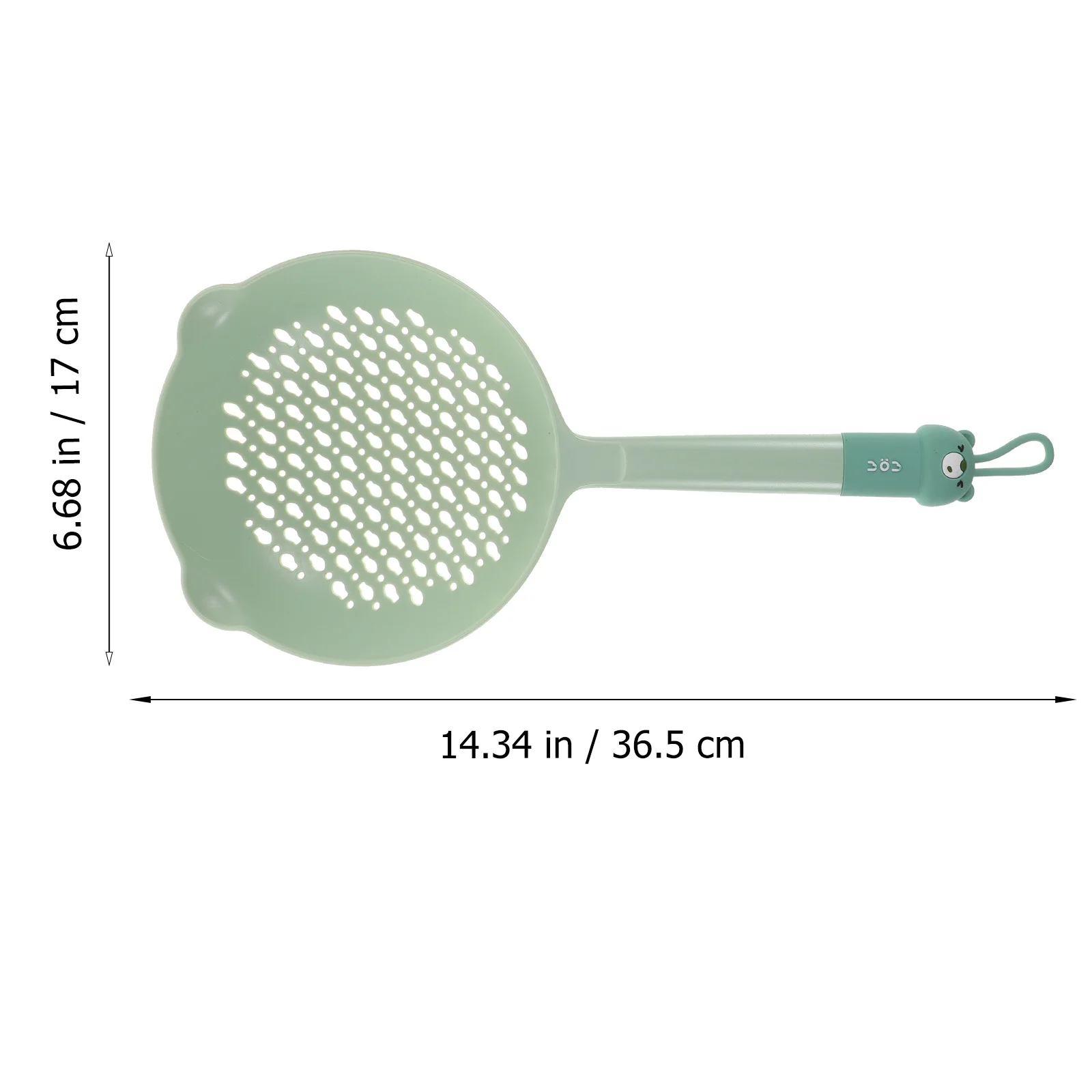 

Long Handle Strainer Ladle Heavy Duty Nylon Pvc Colander Fine Mesh For Noodles Pasta Dumplings Hot Pot Kitchen Restaurant