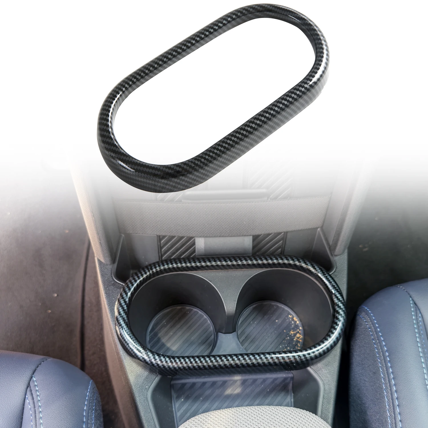 

Для BMW MINI F65 (5 дверей) F66 (3 двери) F67 (кабриолет) 2025 ABS Автомобильное переднее заднее сиденье Держатель чашки для воды Накладка 1 шт.