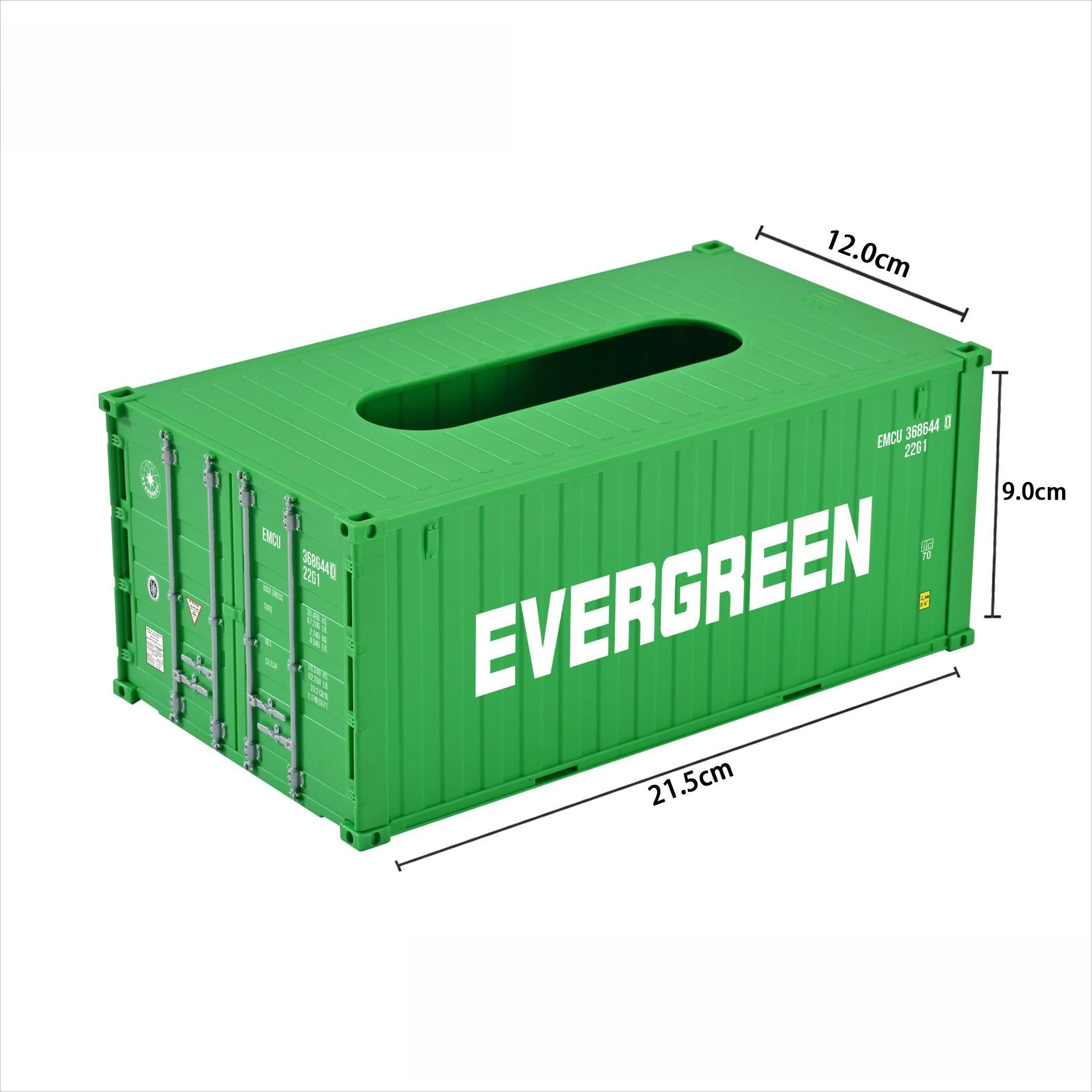 Simple Design Plastic Tissue Box Pen Holder Multi-Functional Logo Creative Shipping Container Model Dustproof Waterproof