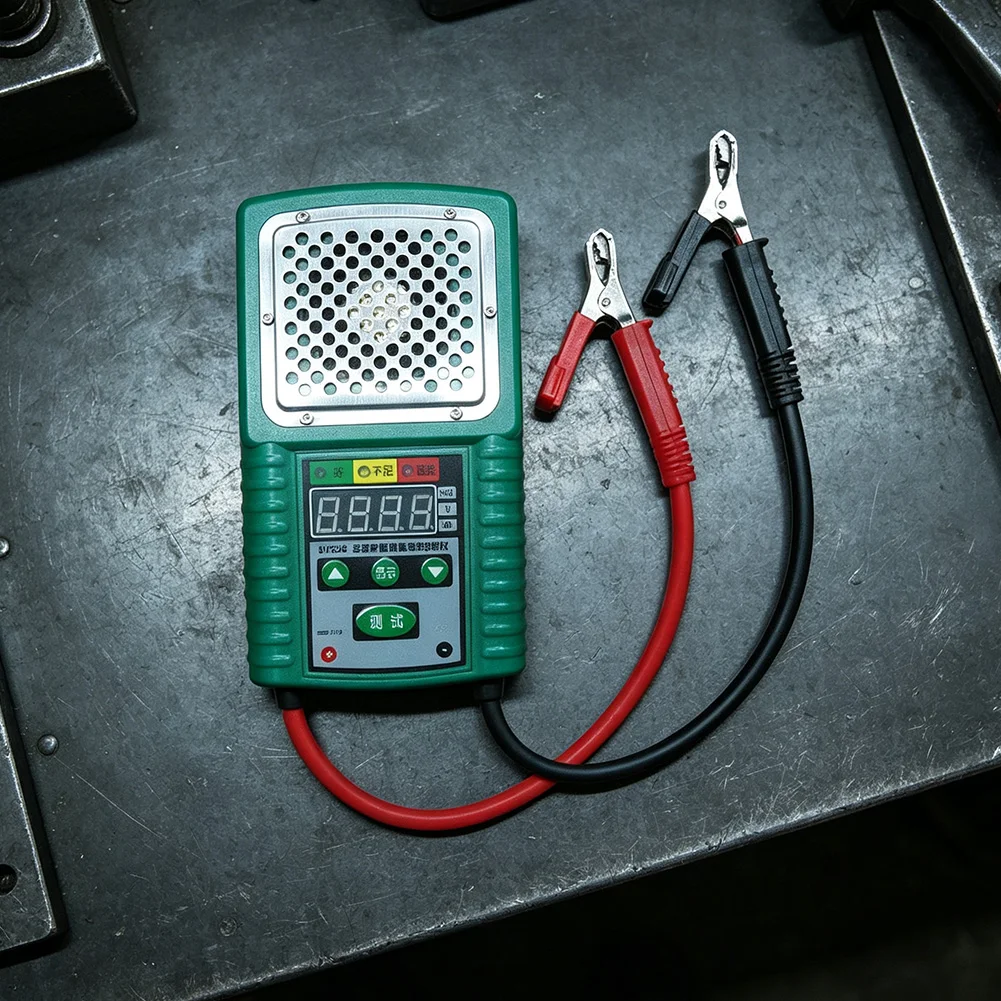 DY226 Portable For Battery Load Tester with Reverse Polarity Protection for 6V 12V Acid For Battery Diagnostics