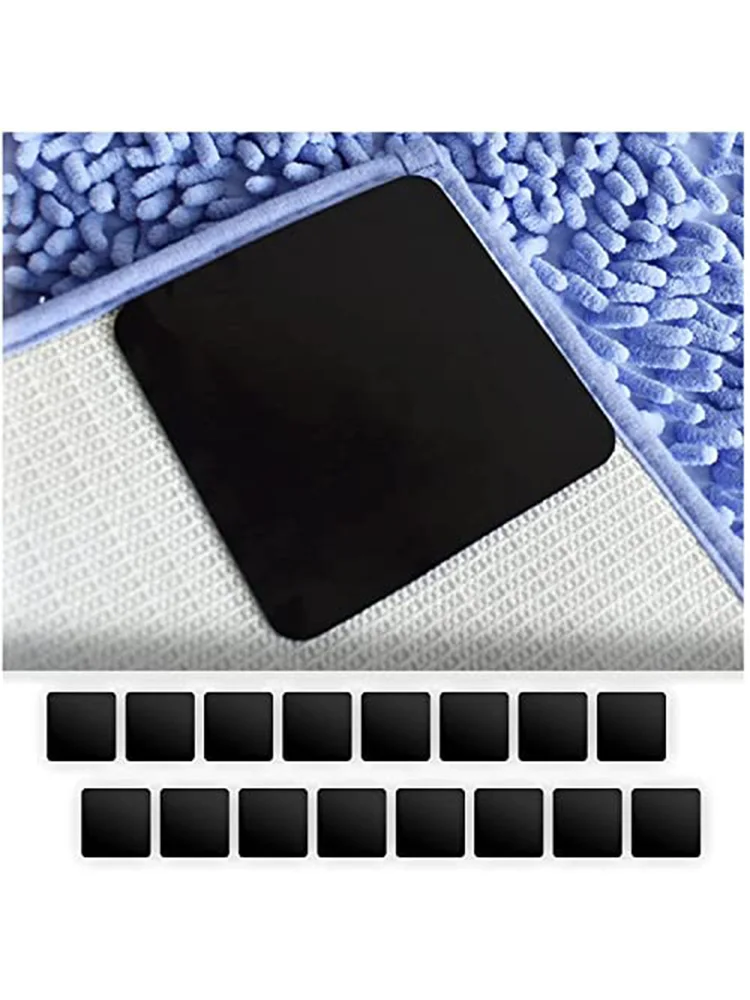 Washable Carpet Anti Slip Sticker Anti Movement No Trace Strong Pu Double-sided Adhesive Block Carpet Fixed Ensure Home Safety