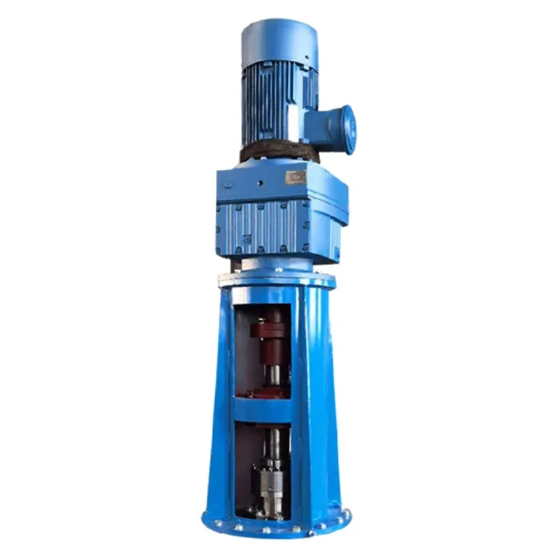 

Large vertical industrial mixer, sewage slurry mud, high power explosion-proof gear mixer
