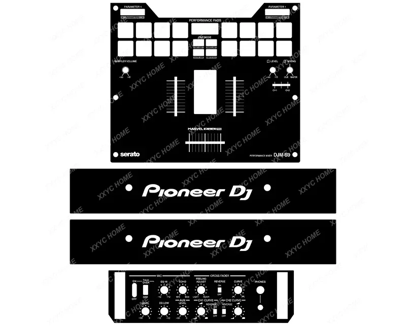 

DJM-S9 skin suitable for Pioneer controllers