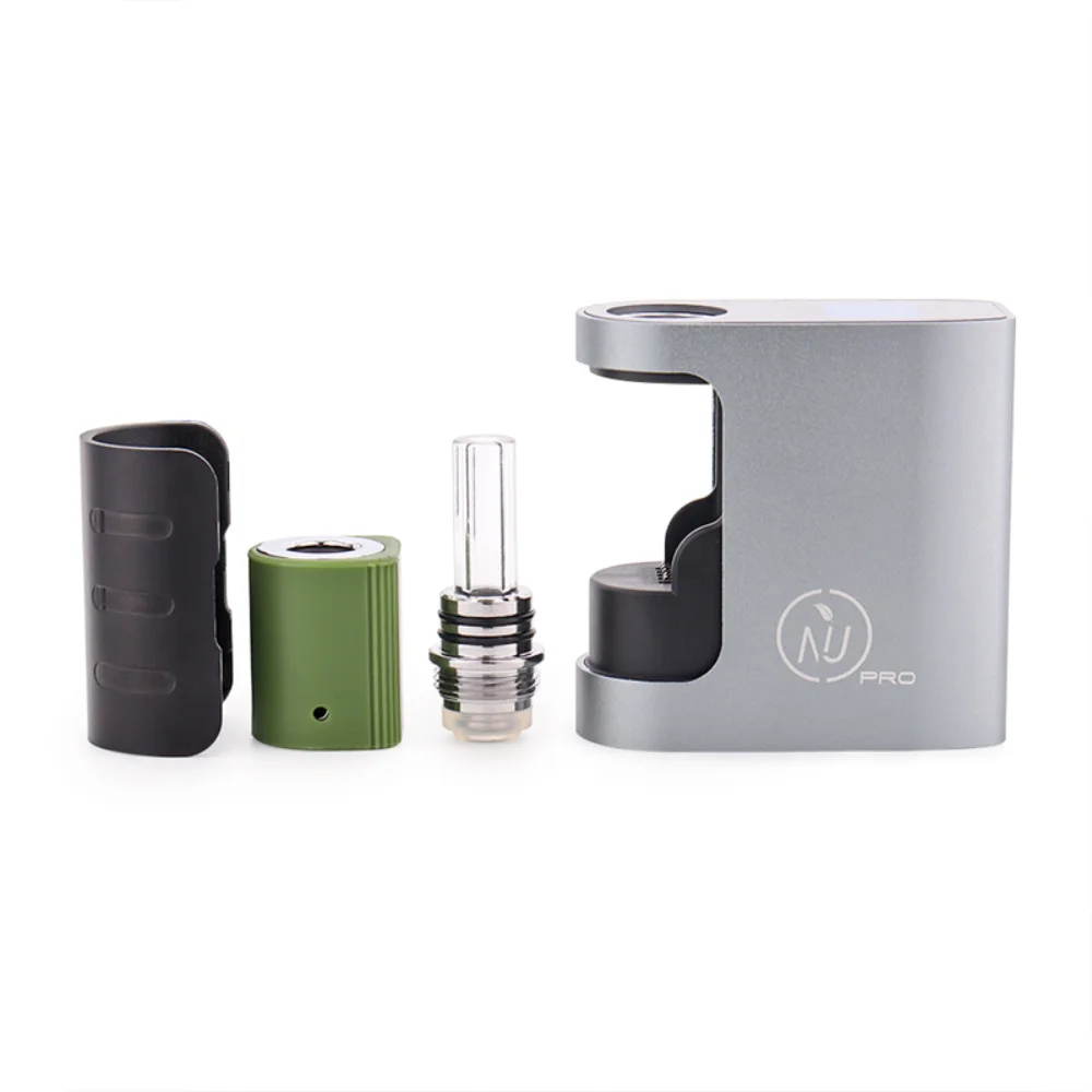 NIU PRO-Kit de vaporizador de hierbas secas, batería de 1400mah, pantalla OLED, Control de temperatura, caja de vapeo, Mod Vaper, cigarrillo electrónico