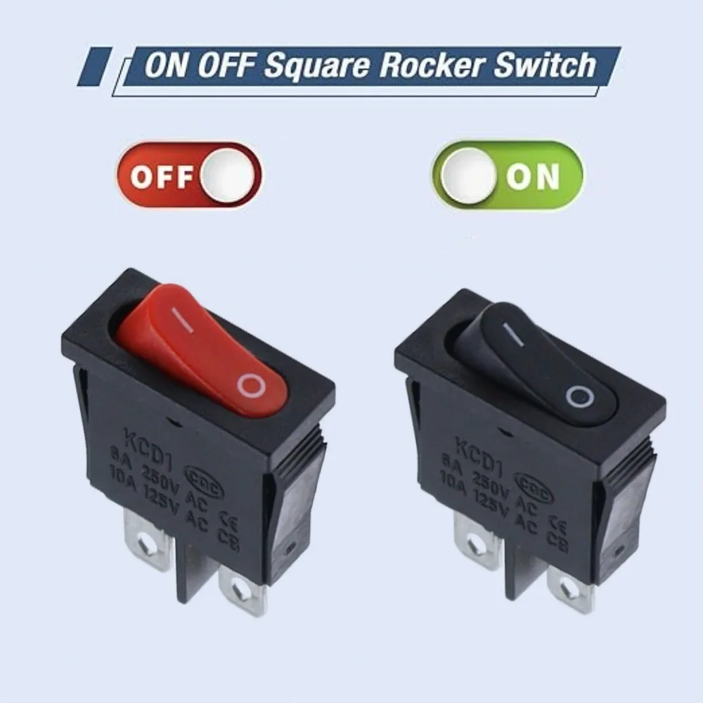 5/10/30pcs Thin Flat Type Manual Transfer Switch 9.5 * 21MM Instrument Toggle Switch for Some Electronic Device Power Supplies