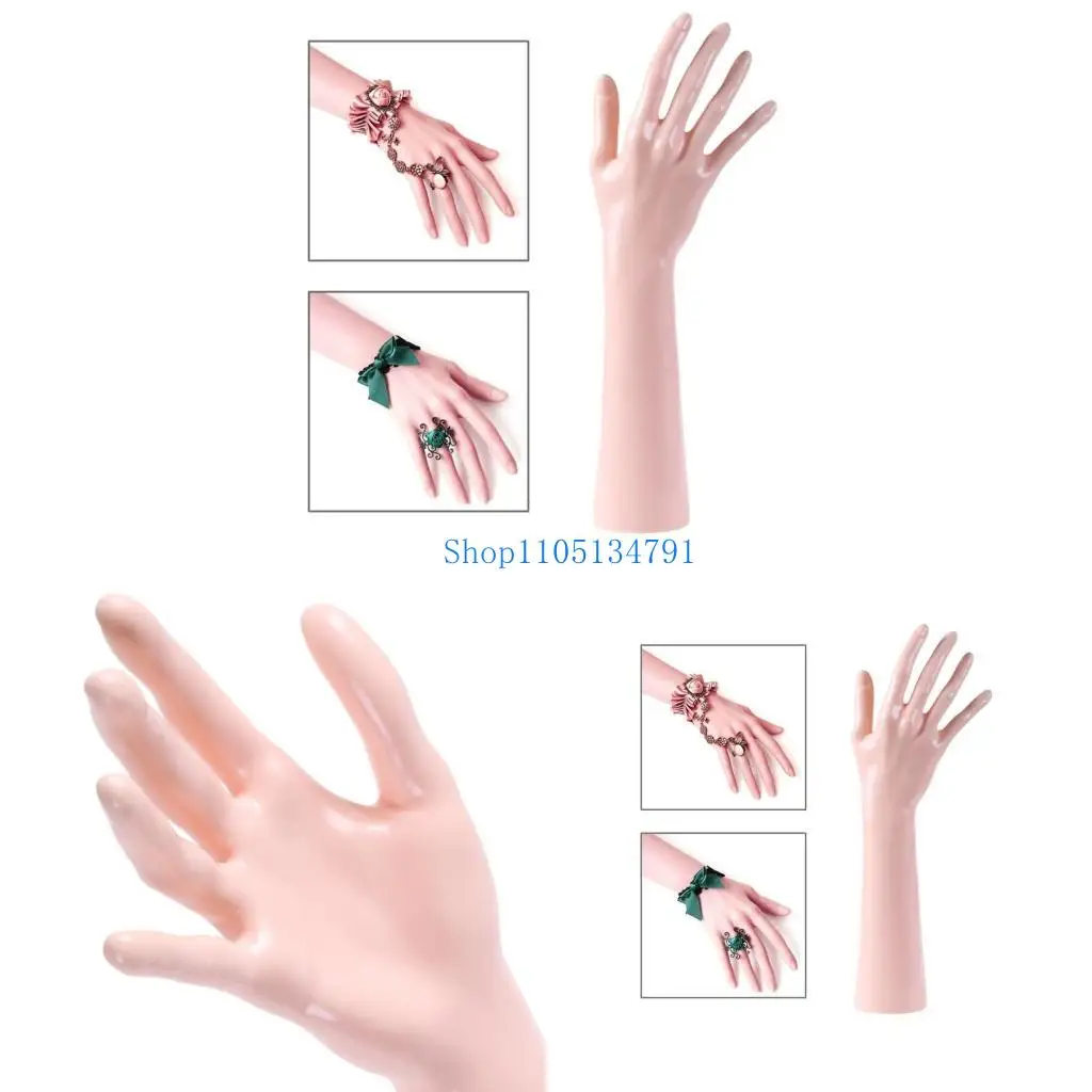 

98km Art Fake Model Watch Ring Bracelet Gloves Stand Display Mannequin Hand
