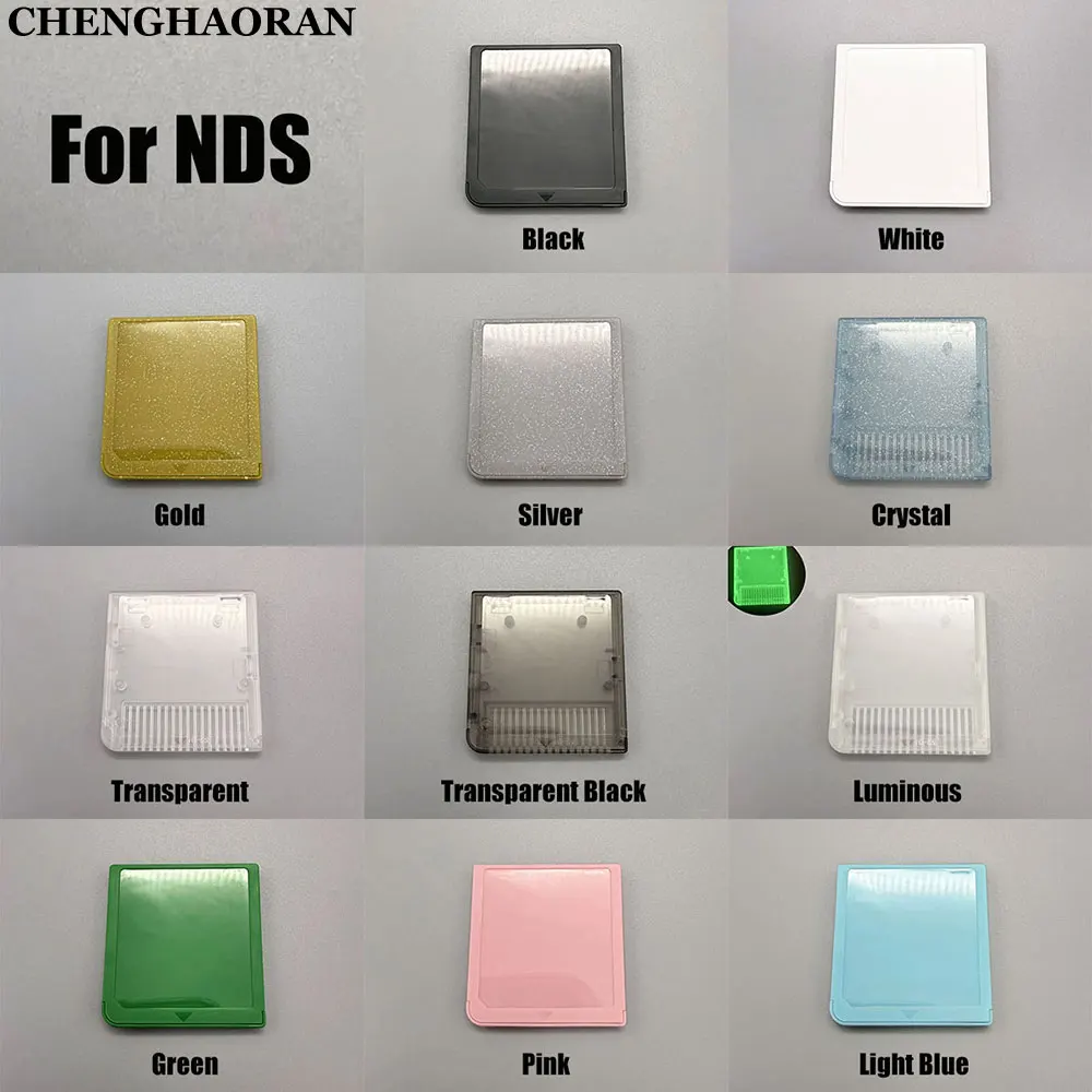 

For NDS Game High Quality Plastic Card Box Shell Case Clear Cartridge Housing Cover Replacement