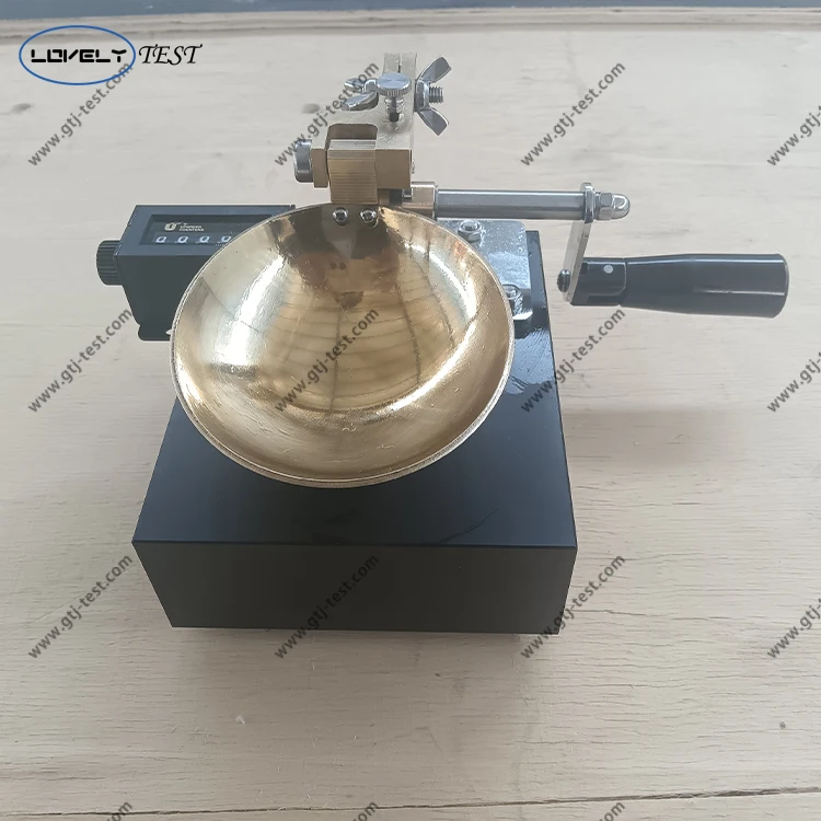 Brass Disc Type Casagrande Apparatus Lab Soil Liquid Limit test Set for Sale
