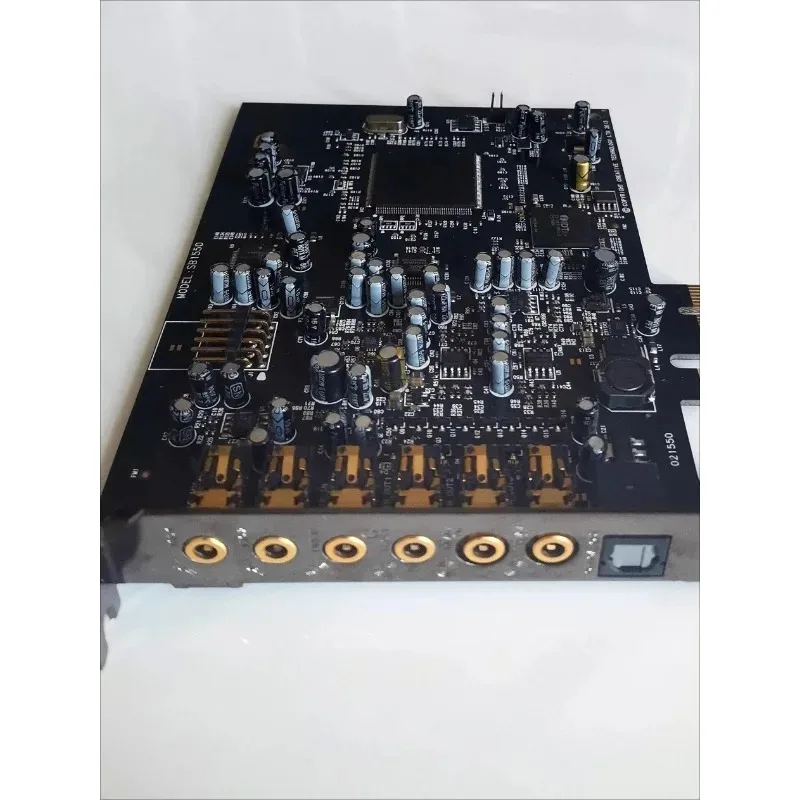 SB1550 7.1 PCIE Internal Sound Card, Desktop Audio Card for Live Streaming Karaoke Gaming (90% new)