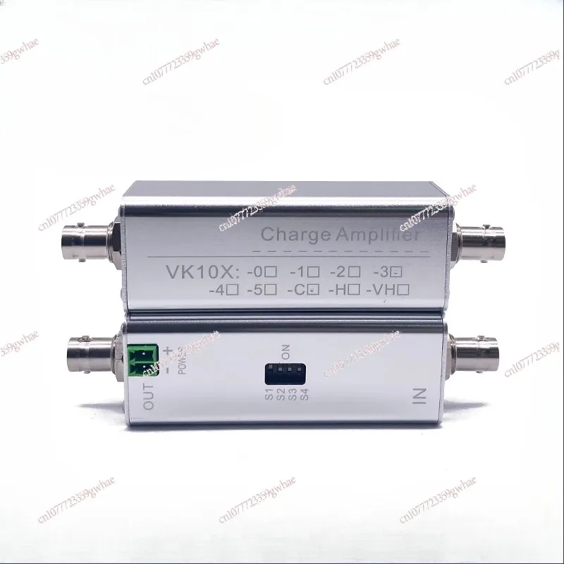 Charge Amplifier, Acceleration Sensor, Piezoelectric PVDF Amplifier, Charge Measurement, Range VK100