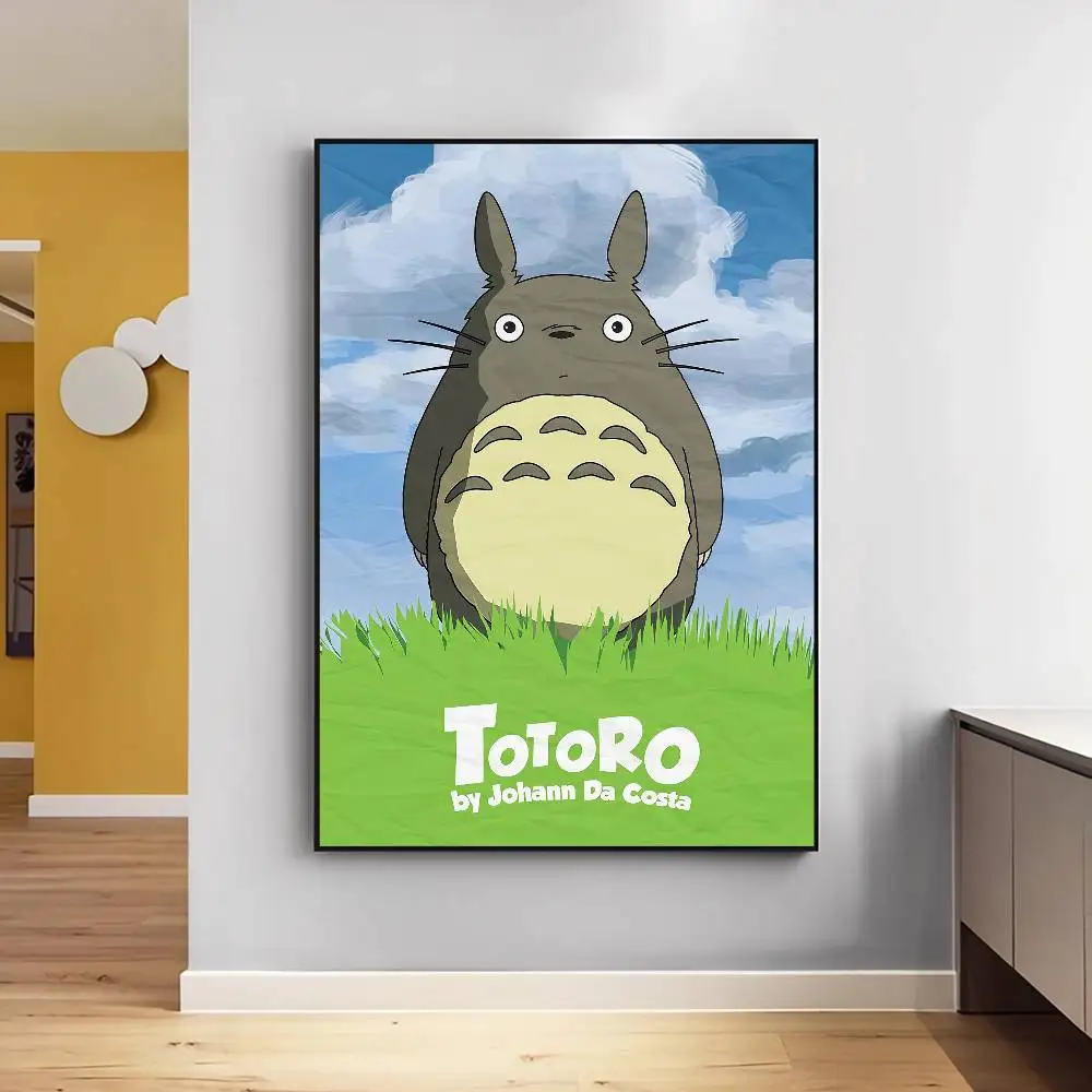 T-Totoro ملصقات الفيلم اللاصقة غرفة خمر المنزل بار مقهى ديكور غرفة جدار ديكور