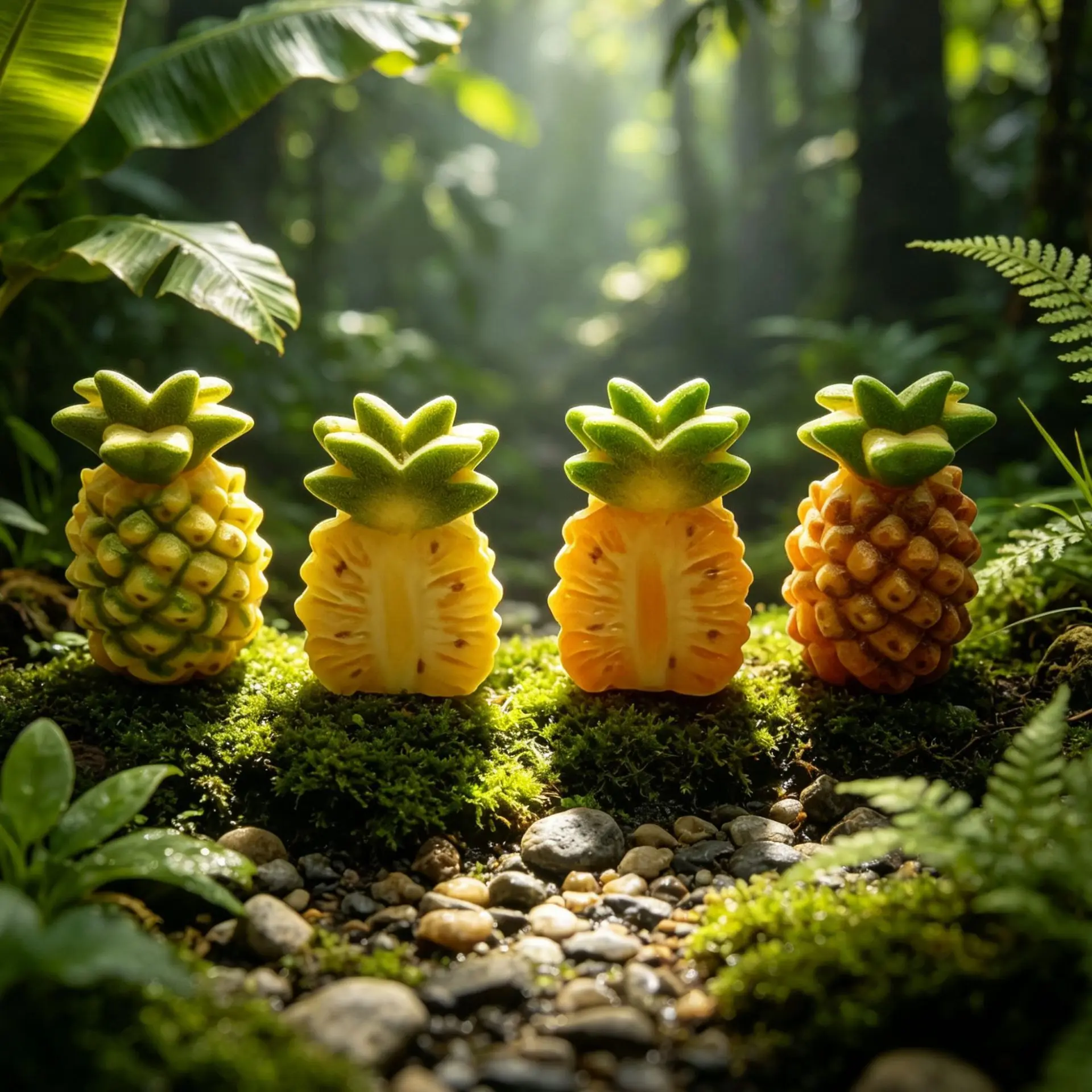 100pcs Wholesale Simulation Fruit Lemon Watermelon Pineapple Strawberry DIY Accessories for Keychain Doll House Decor Mini Craft
