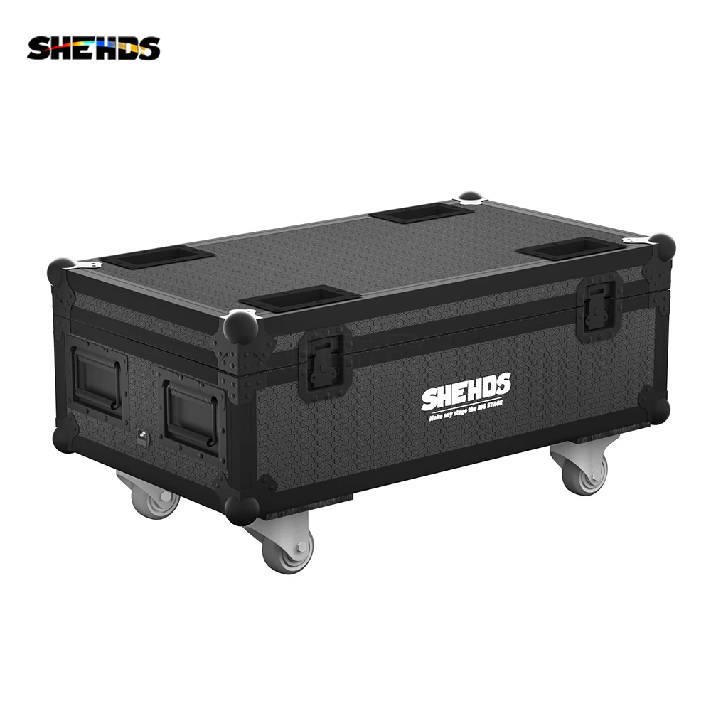 Imagem -04 - Shehds-flight Case de Controle Remoto sem Fio Led Par Bateria Incluída Plugue Interno sem Luz 6in 8in 10in 6x 18w