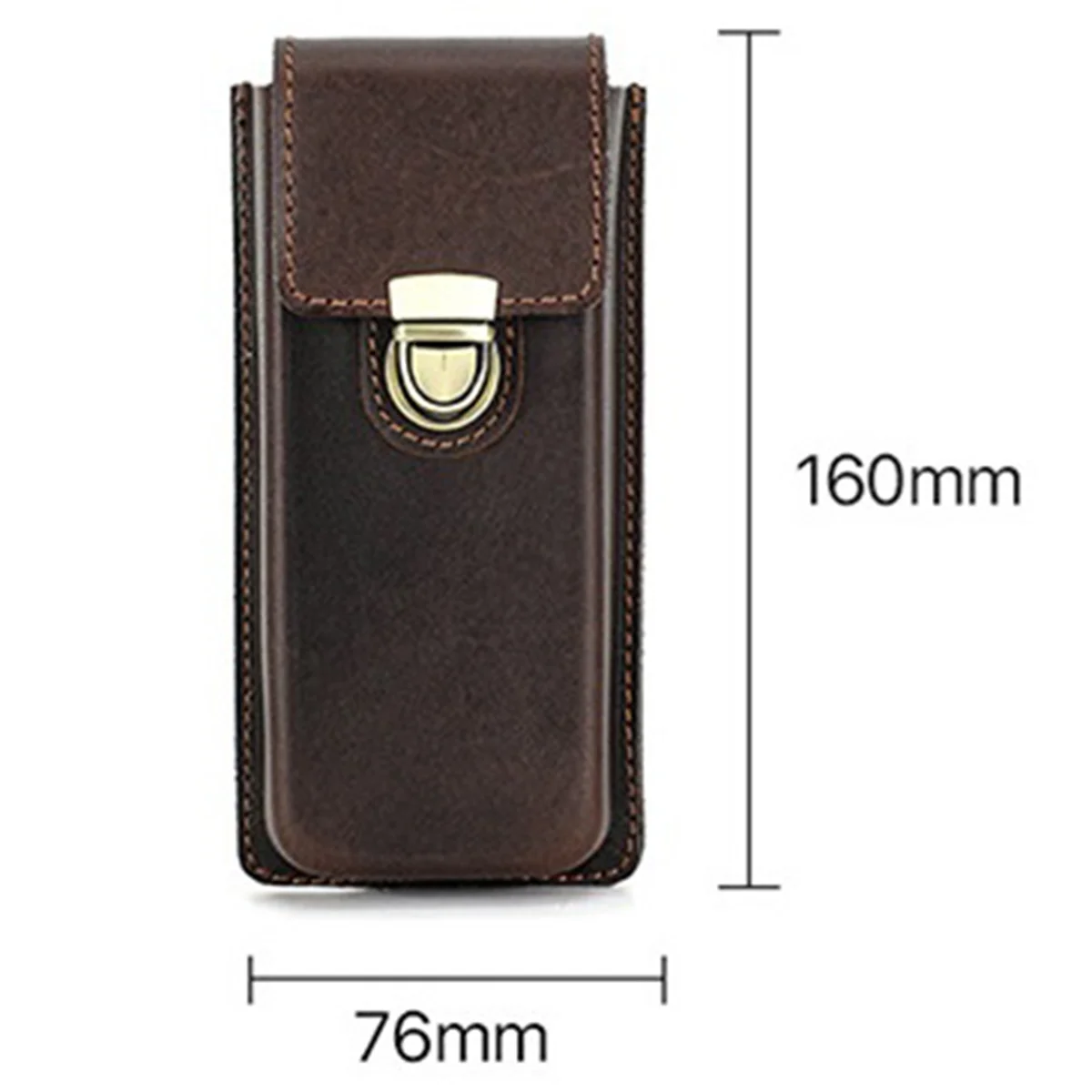 

AAAE Handmade Genuine-Leather Fountain Pen Case Fountain Pencil Organizer Office School Stationery Supplies 3 Slots