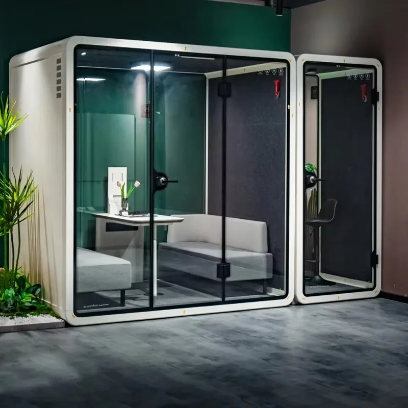 Acoustic Office Pods Space Capsule Hotel Bed 2025 New Luxury Office Pod for School customize