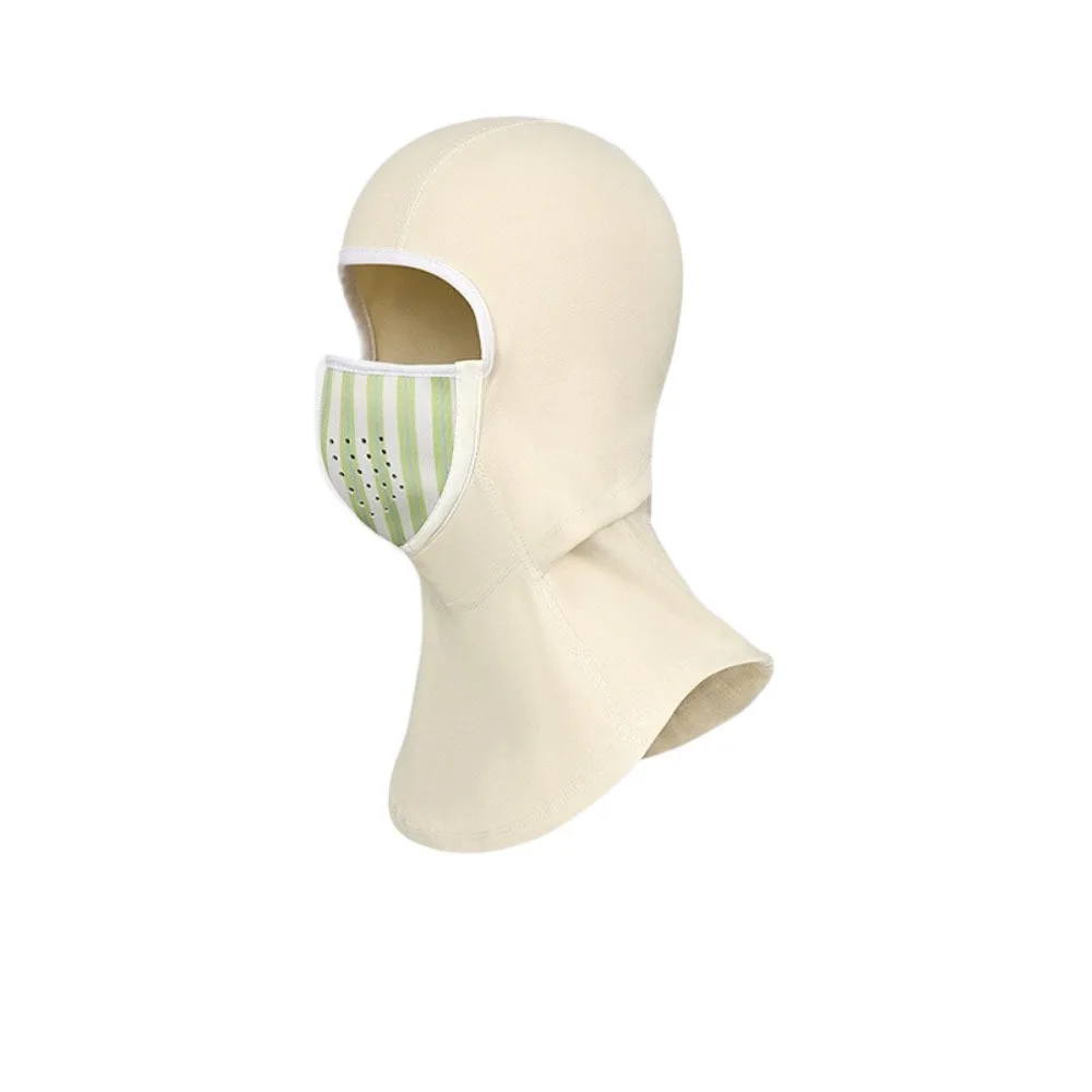 

Thickened Fleece Magnetic Ski Balaclava Breathable Windproof Winter Face Mask Fleece Lined Cold Resistant Warm Hood