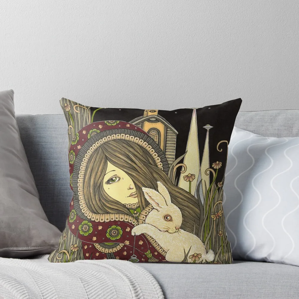 Chapel Perilous Throw Pillow christmas cushions covers Decorative Pillow Covers For Sofa Sofa Cushion anime girl pillow