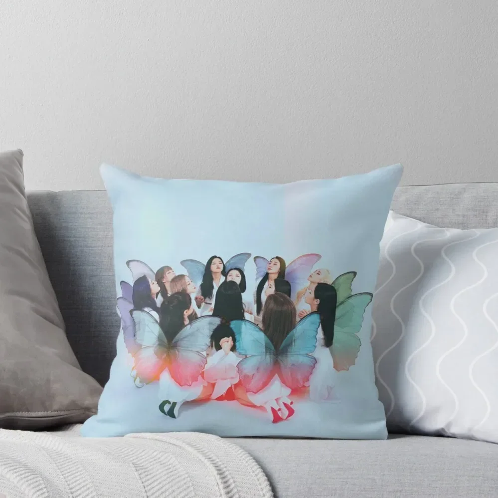 LOONA / LOOΠΔ / ??? ?? / XX – Butterfly Throw Pillow luxury decor Ornamental Pillow Pillow