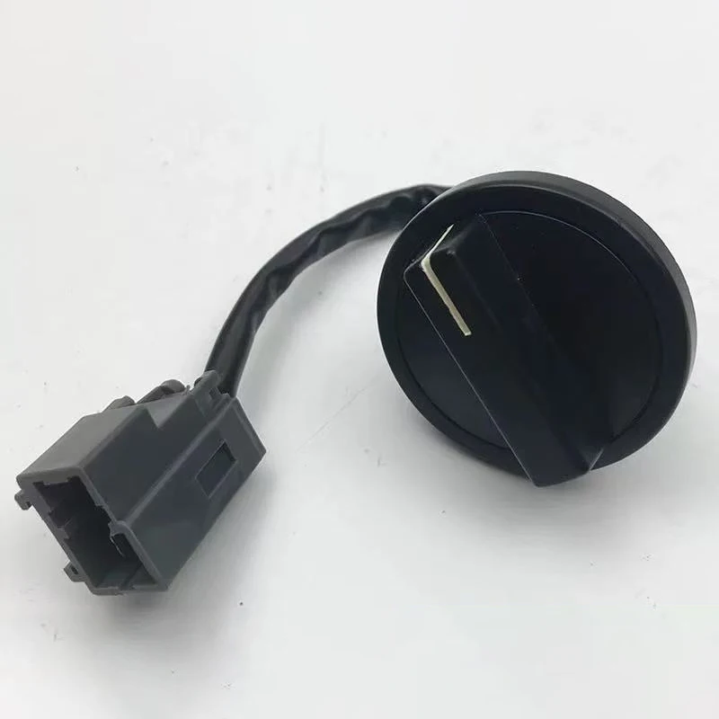 

for Komatsu Excavator PC200-5 PC200-6 Digger Manual Switch Button 7825-30-1301 7825-30-1302 Fuel Dial Throttle Knob Controller