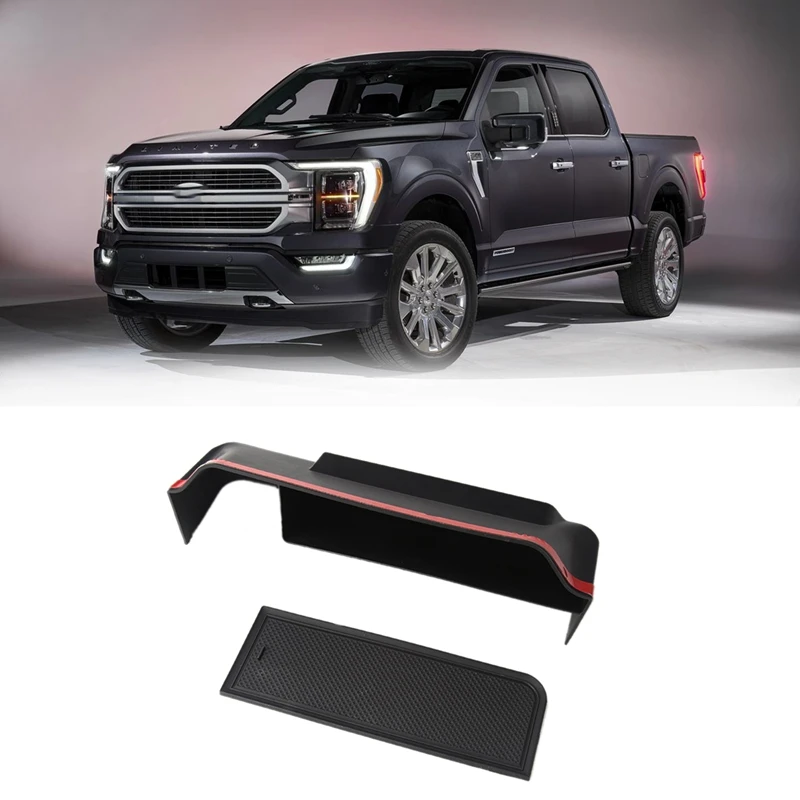 New-Car Storage Box For Ford F150 F-150 2021 Centre Console Tray Storage Compartment Shelf Organizer Tray Box