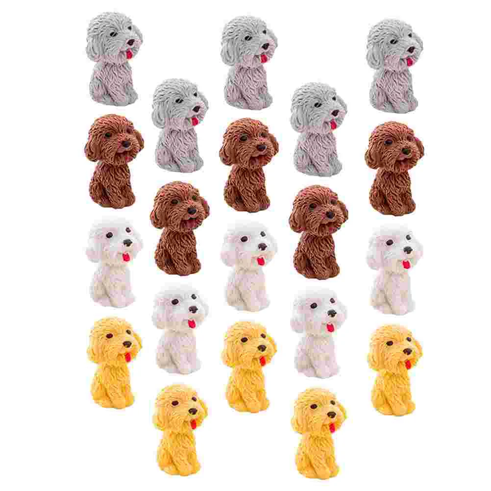 20 Pcs Christmas Dog Eraser Child The Gift Erasers for Kids Lovely Children