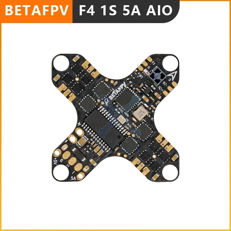 BETAFPV F4 1S 5A AIO Brushless Flight Controller Built-in SPI ExpressLRS ELRS 2.4G Receiver for FPV Racing Drone Meteor 65 /75