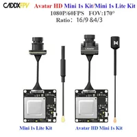 Walksnail Avatar HD Mini 1s Kit with Nano Camera / Lite Kit Caddx FPV Avatar 1S Lite /Nano Camera Avatar 1S Lite Vtx Only Parts