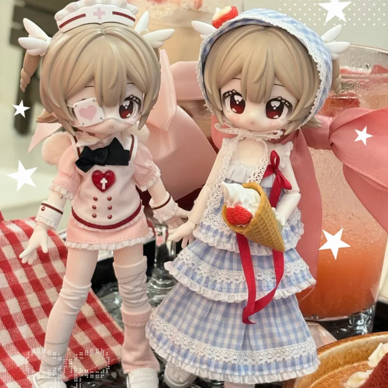 สินค้าใหม่ ของแท้ ฟิกเกอร์อนิเมะ 1/12 BJD MJD กล่องสุ่ม ซีรีส์อาร์ตบุ๊ค พร้อมตุ๊กตาขยับได้ ของสะสม ตัวละครสำคัญ