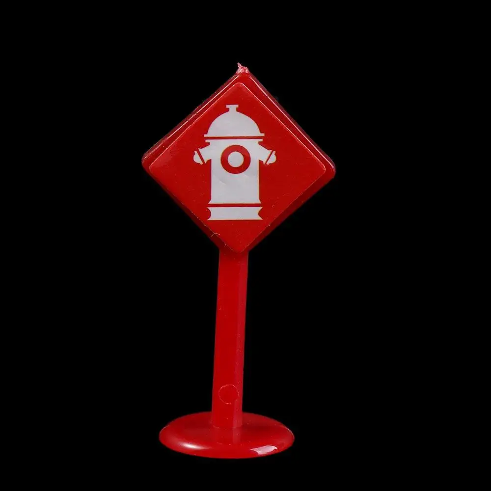 Modelos de sinal de trânsito para estacionamento, folha de estrada, semáforo, barreira de trânsito, construção educacional, cones de sinal de rua, brinquedo infantil