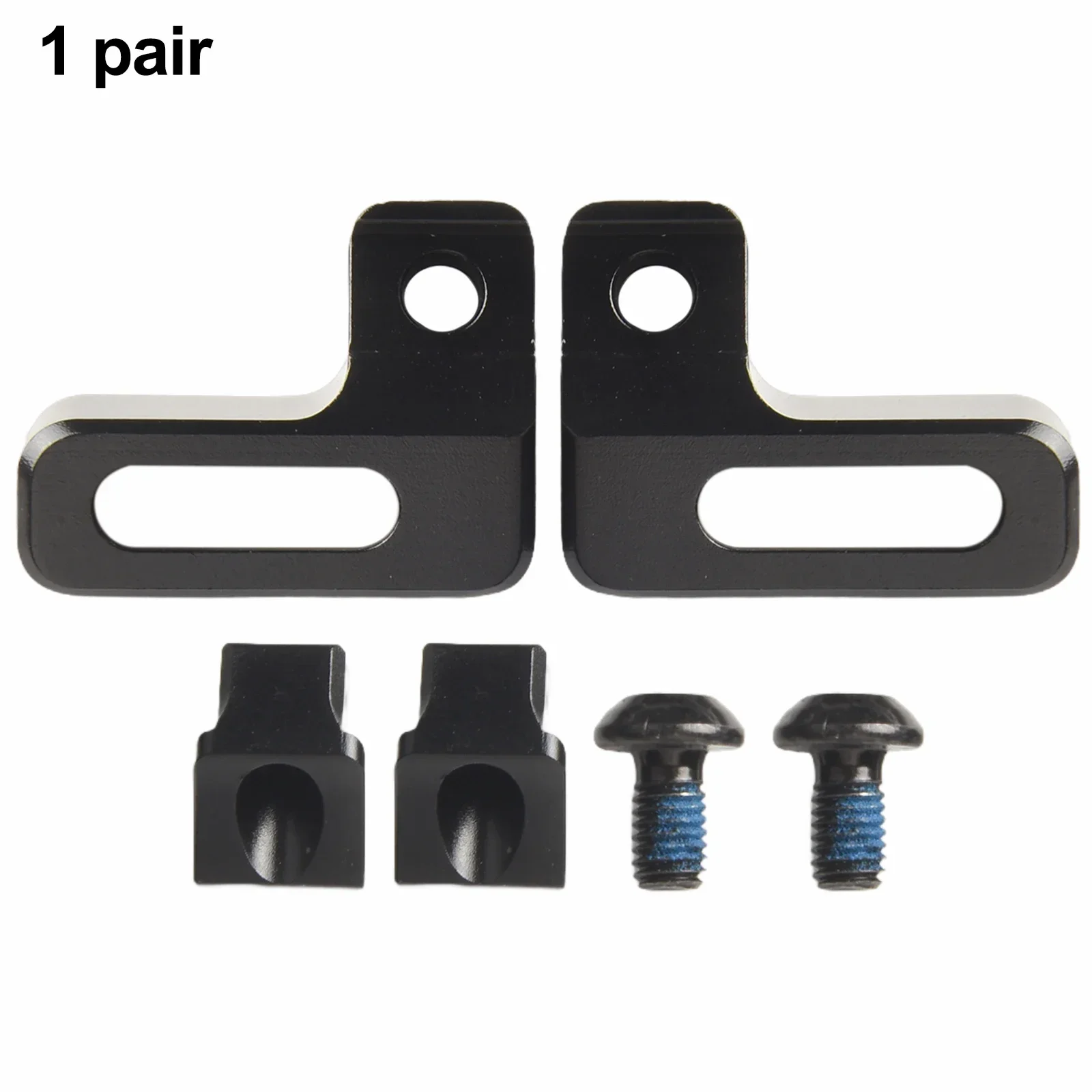 

Black as Shown In The Picture Bicycle Integrated Adapter Lightweight Aluminum Alloy High quality Materials For Biking