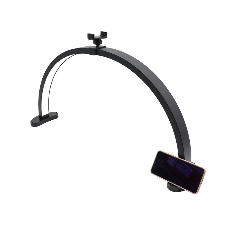 Desktop folding half moon beauty lamp U-shaped eyelash nail lamp