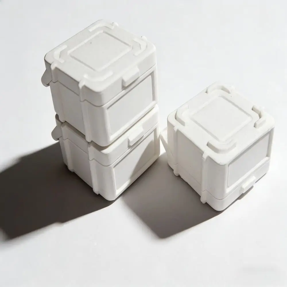 1Pcs Stackable Design Small Hardware Storage Box PET Material Compact Size Sealed Bayonet Box Sealed Bayonet Lid