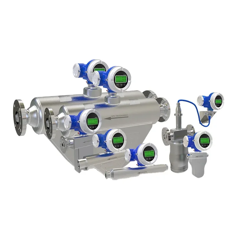 Rocksensor Coriolis Mass Flowmeter for Pure Water Anti-explosion OEM 0.15% 0.2% DN300 Remote Type