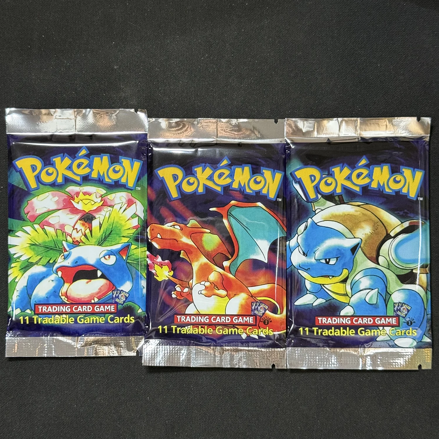 1st Edition Booster Pack 11pcs/bag Pack Charizard Vensaur Blastoise Trading Card Game Collection Battle Booster Toys Boys Gift 1st Edition Booster Pack 11pcs/bag Pack Charizard Vensaur Blastoise Trading Card Game Collection Battle Booster Toys Boys Gift