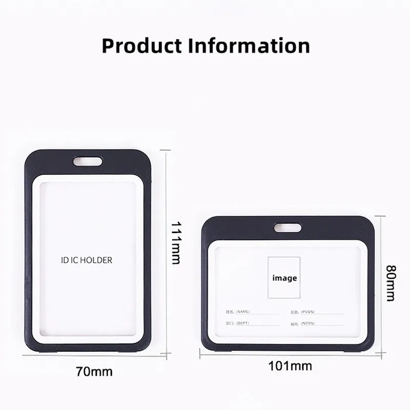 Retractable Lanyards Badge Reel Card Holder for Medical Staff Porta Workers Credencial Name Tag Bank Credit Card Bus Cardholder