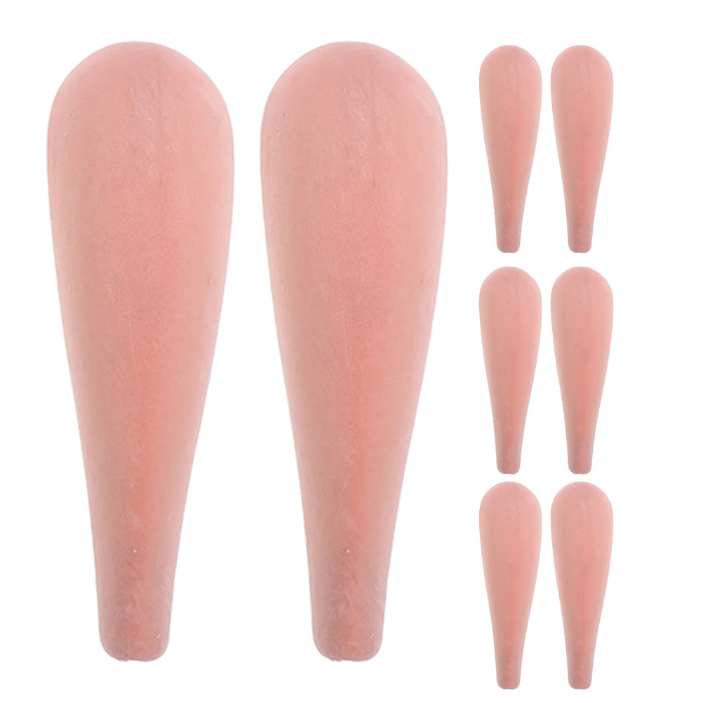 

12 Pcs Hanger Shoulder Rest Pads Wide Non Flocked Clothes Hangers Adjustable Women Backpack Strap Sweater Garment Protector