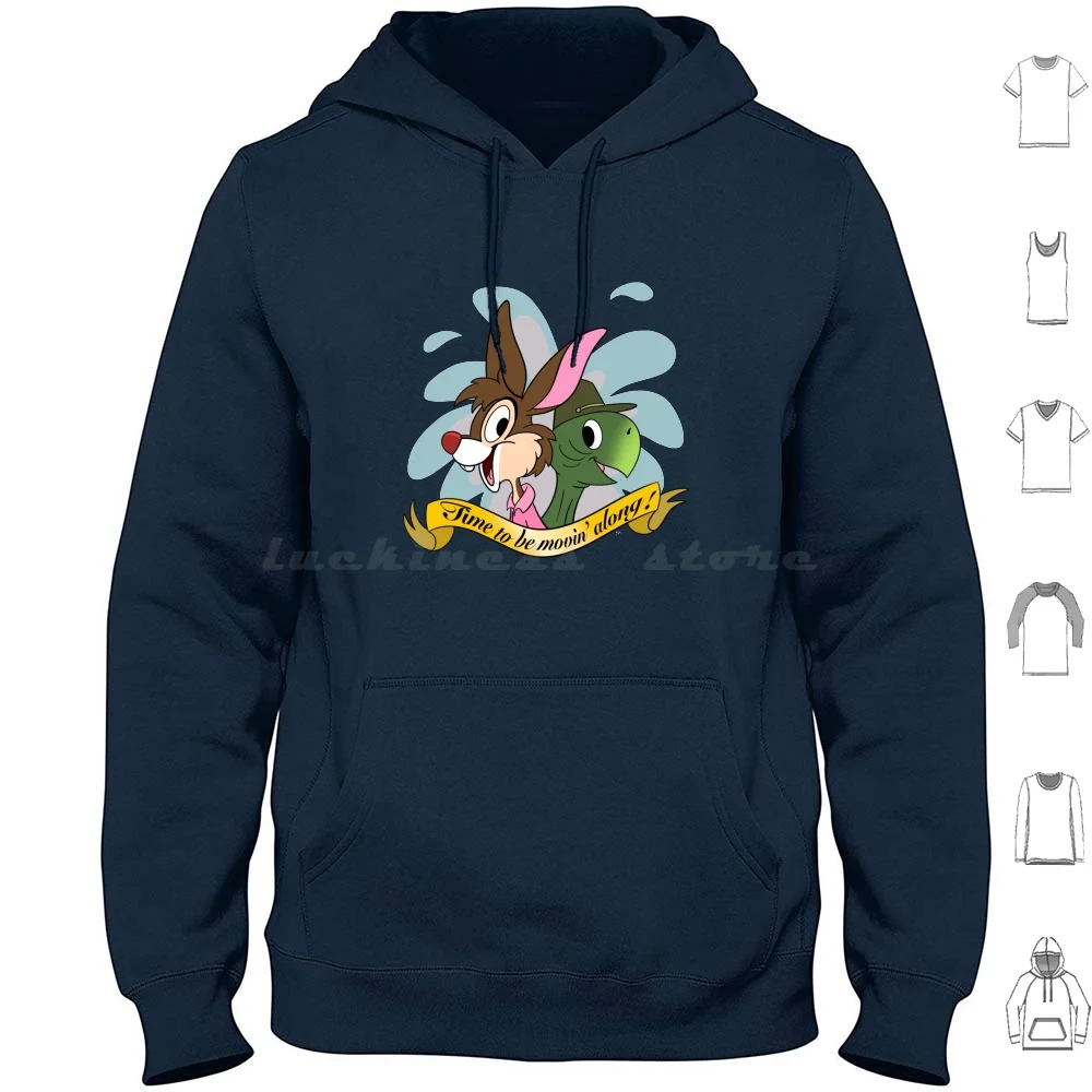 A Little More Excitement Hoodies Long Sleeve Splashmountain Brerrabbit