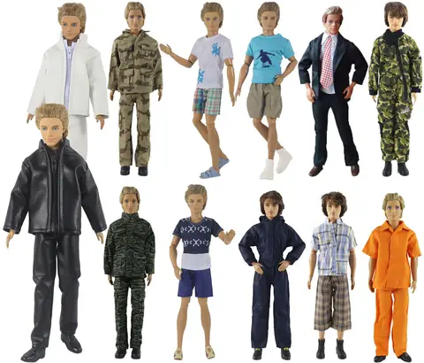 1 ensemble de vêtements de poupée pour poupée Ken de 12 pouces, plusieurs styles au choix, A02