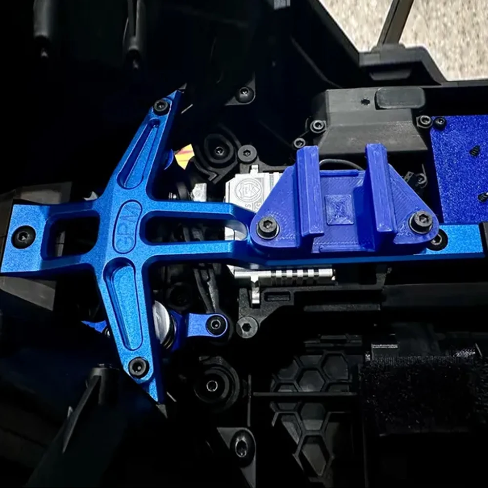 

GPM Metal Aluminum Front Chassis Brace 8921 10221 for Traxxas 1/8 Maxx Slash 6S 1/10 MAXX Ultimate 1.0 2.0 WideMaxx 4S RC Car