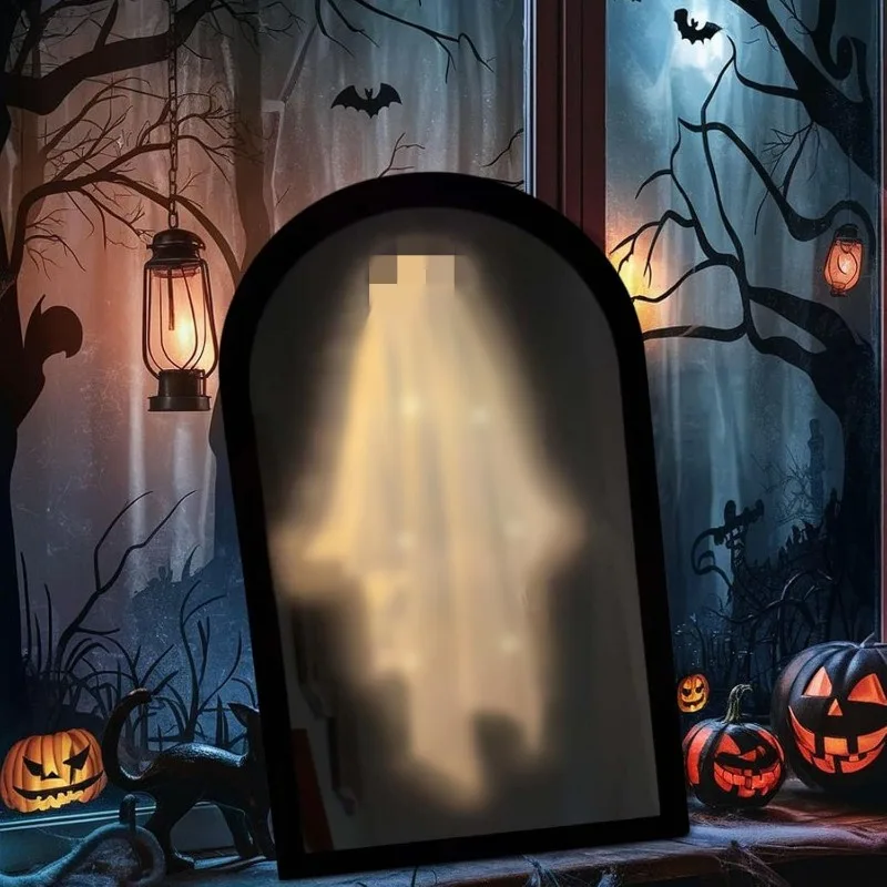 

New Pottery Barn Ghost Hologram Creative Halloween Gift Wall Decoration