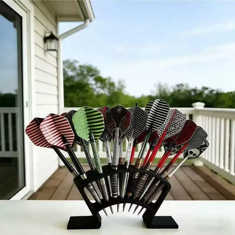 

New 1Pcs Large Dart Cabinet With 27 Dart Slot Storage Darts Accessory For Players And Collectors 27-Slot Dart Board Holder