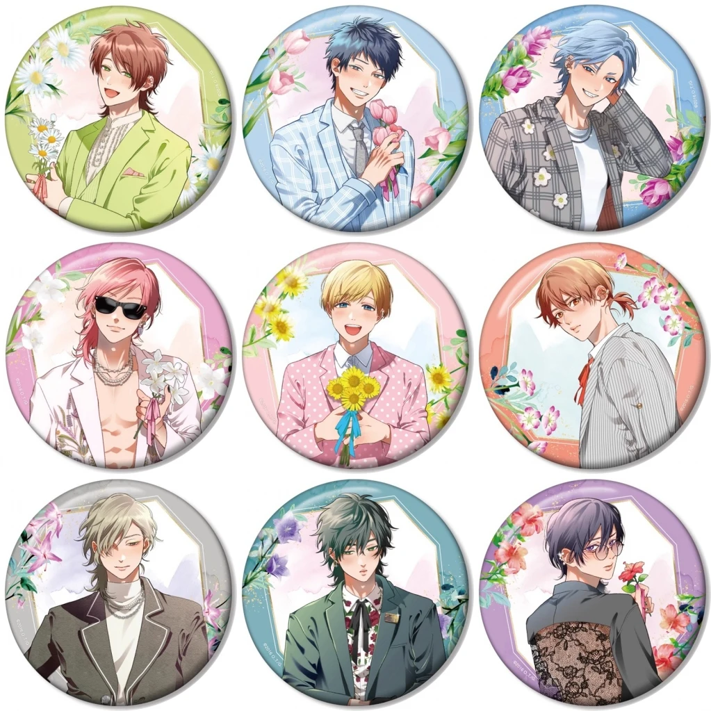 

58 мм аниме Яритин Сука Отдел ‌ Toono Takashi Yū Kashima Косплей Костюм Значок Булавка SPTE Жесть Брошь ﻿ Опора Xmas Gilf